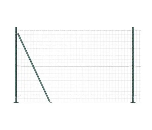 Euro Žogs Ar 7 Konusveida Stabiem 1.4X10 M Cinkota Tērauda Vidaxl