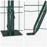 Eiropas Žogs Ar 7 Flanged Stabiem 1.6X10 M Cinkots Tērauds Vidaxl