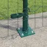 Eiropas Žogs Ar 7 Flanged Stabiem 1.6X10 M Cinkots Tērauds Vidaxl