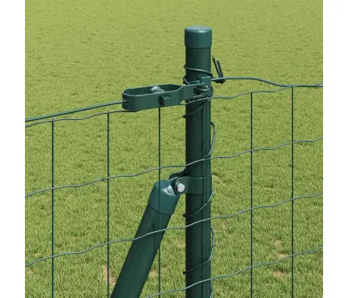 Eiropas Žogs Ar 7 Flanged Stabiem 1.6X10 M Cinkots Tērauds Vidaxl