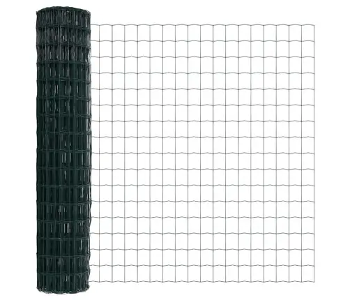 Eiropas Žogs Ar 7 Flanged Stabiem 1.6X10 M Cinkots Tērauds Vidaxl