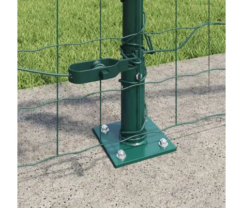 Eiropas Žogs Ar 13 Flangām 1X25 M Galvanizēts Tērauds Vidaxl