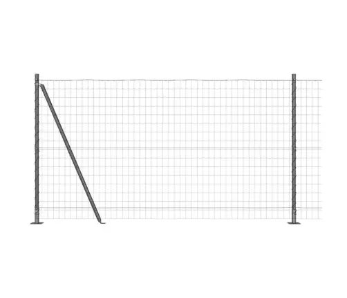 Tvora Su Stulpais Pilka 1.2 X 10 M Plienas