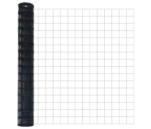 Tvora Su Stulpais Pilka 1.6 X 10 M Plienas