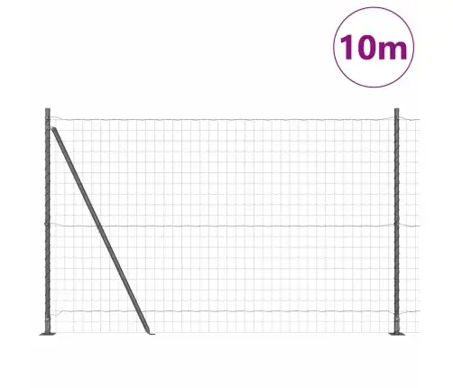 Eiro Žogs Ar 7 Flanged Stabiem 1.4X10 M Cinkota Tērauda Vidaxl