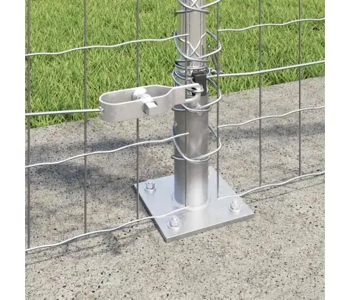 Aed Koos Postiga Hõbedane 0,8 X 10 M Teras