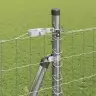 Euro Žogs Ar 7 Flanged Stabiem 1,5X10 M Cinkota Tērauda Vidaxl