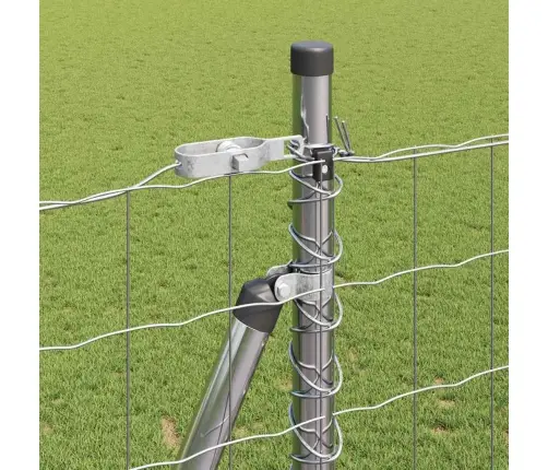 Tvora Su Stulpais Sidabro 1.4 X 10 M Plienas