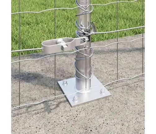 Tvora Su Stulpais Sidabro 1,5 X 10 M Plienas