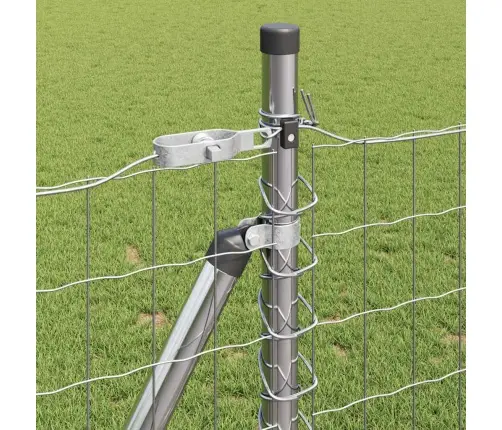 Aed Koos Postidega Hõbedane 1 X 25 M Teras