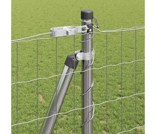 Eiro Žogs Ar 13 Flanged Posti 1.2X25 M Cinkots Tērauds Vidaxl