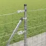 Tvora Su Stulpais Sidabro 0.6 X 25 M Plienas