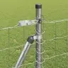 Eiropas Žogs Ar 13 Flanged Stabiem 0.8X25 M Cinkots Tērauds Vidaxl