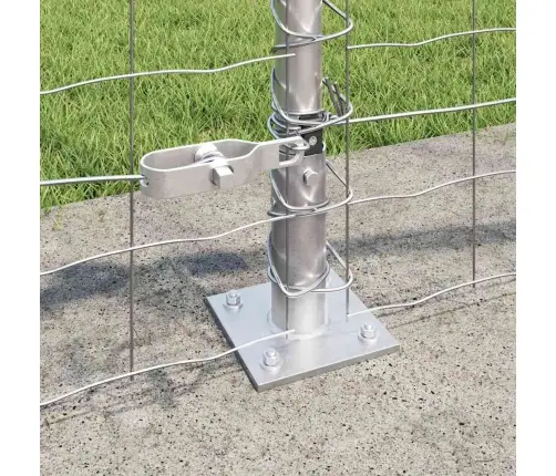 Tvora Su Stulpais Sidabro 0.6 X 25 M Plienas