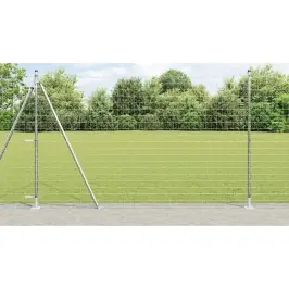 Aed Koos Postidega Hõbedane 1.4 X 10 M Teras