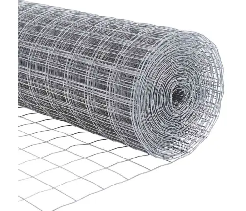 Eiropas Žogs Ar 13 Flanged Stabiem 0.8X25 M Cinkota Tērauda Vidaxl