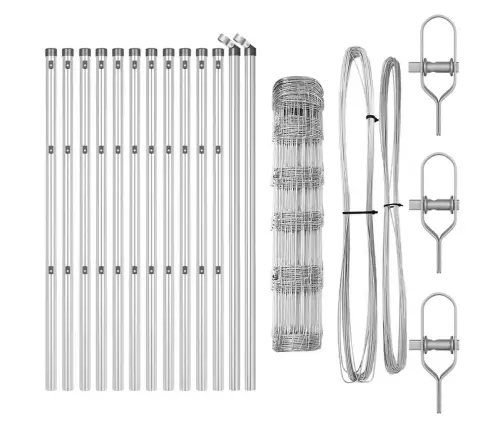 Lauka Žogs 0.8 X 25 M Galvanizēts Tērauds Vidaxl