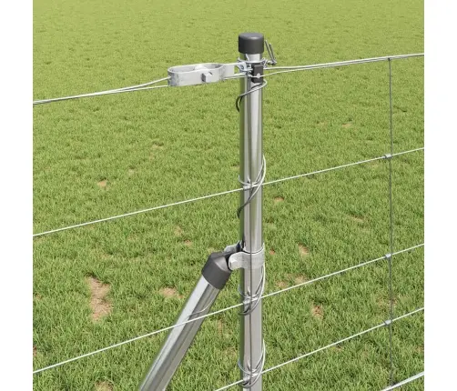 Lauku Žogs 1X25 M Cinkots Tērauds Vidaxl