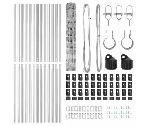 Lauku Žogs 1X25 M Cinkots Tērauds Vidaxl