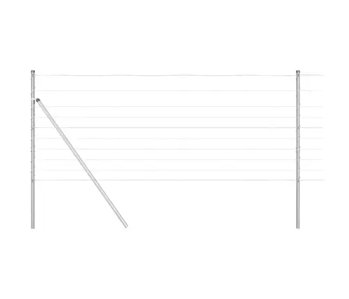 Lauku Žogs 1X25 M Cinkots Tērauds Vidaxl