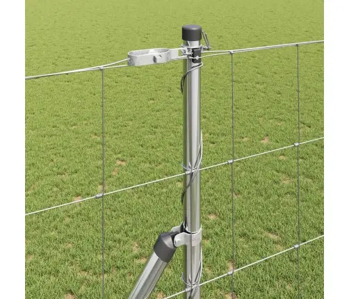 Lauksaimniecības Žogs 1.4X25 M Cinkots Tērauds Vidaxl