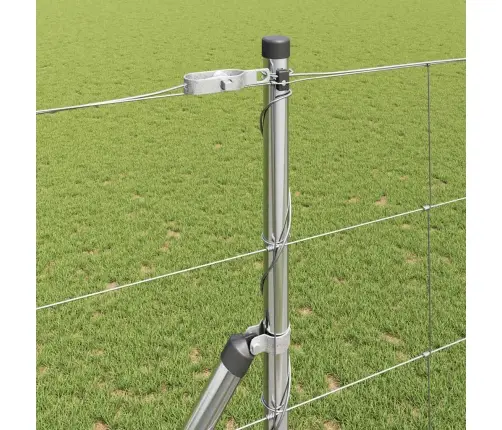 Ganyklų Tvora Sidabro 25 X 1.4 M Galvanizuotas Plienas