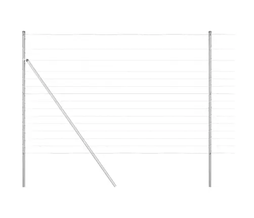 Lauka Žogs 1.6X25 M Cinkots Tērauds Vidaxl