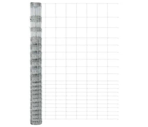 Ganyklų Tvora Sidabro 25 X 1.6 M Galvanizuotas Plienas