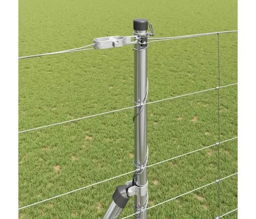 Lauka Žogs 1.6 X 25 M Cinkots Tērauds Vidaxl