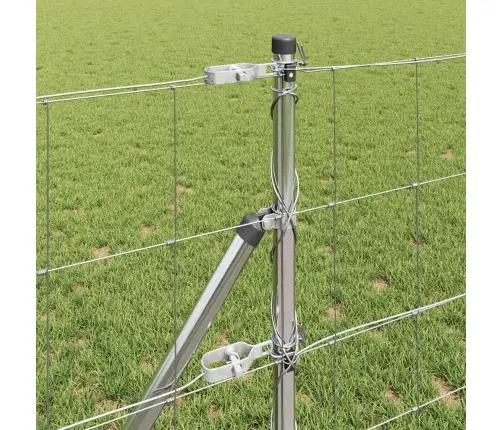 Ganyklų Tvora Sidabro 50 X 0.8 M Galvanizuotas Plienas