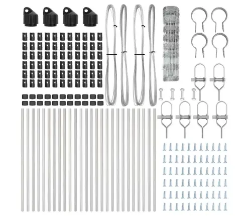 Aiapost Galvaniseeritud 50 X 0,8 M Teras