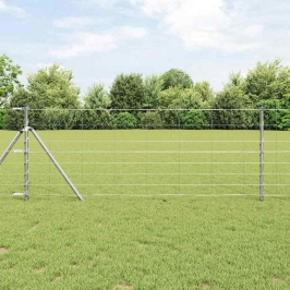 Ganyklų Tvora Sidabro 50 X 0.8 M Galvanizuotas Plienas