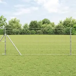 Ganyklų Tvora Sidabro 50 X 1 M Galvanizuotas Plienas