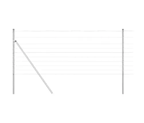 Aiapost Galvaniseeritud 50 X 1 M Teras