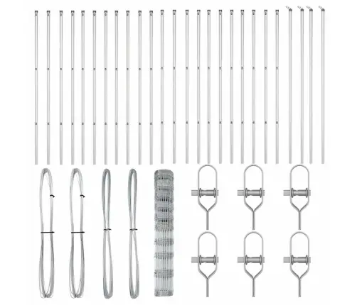 Aiapost Galvaniseeritud 50 X 1,2 M Teras