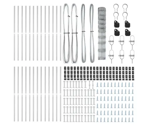 Aiapost Galvaniseeritud 50 X 1,2 M Teras