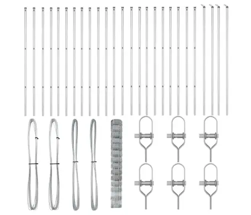 Aiapost Galvaniseeritud 50 X 1,4 M Teras