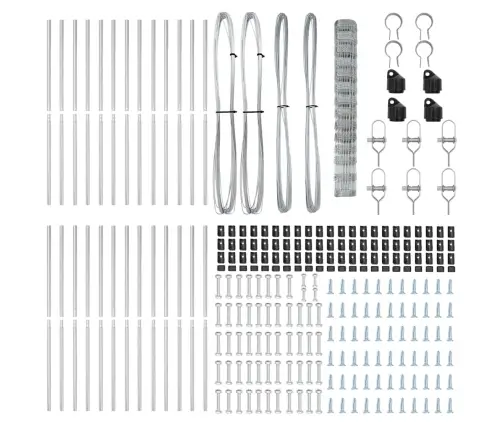 Aiapost Galvaniseeritud 50 X 1,4 M Teras