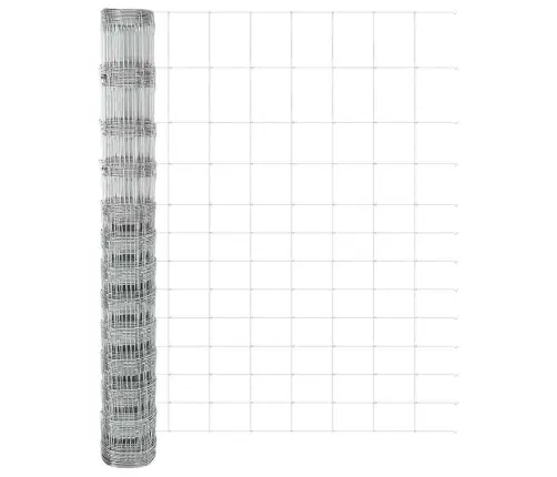 Karjamaa-Aed Hõbedane 50 X 1.5 M Tsingitud Teras