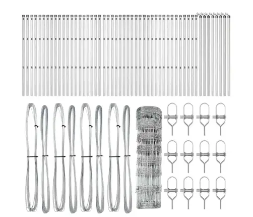 Tvorelės Stulpas Cinkuotas 100 X 0,8 M Plienas