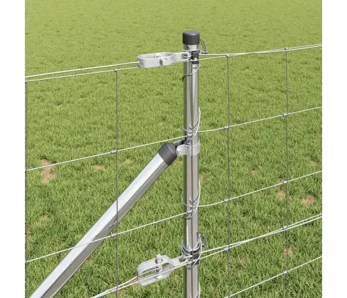 Lauku Žogs 0.8X25 M, Cinkots Tērauds Vidaxl