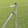 Karjamaa-Aed Hõbedane 25 X 1.2 M Tsingitud Teras