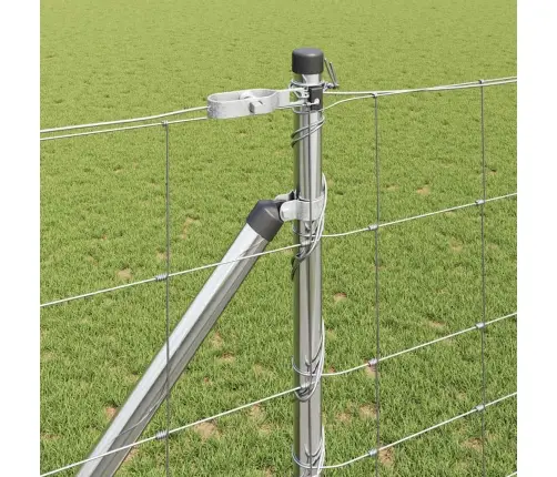 Lauku Žogs 1.2X25 M Cinkots Tērauds Vidaxl