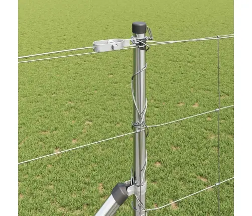 Karjamaa-Aed Hõbedane 25 X 1.4 M Tsingitud Teras