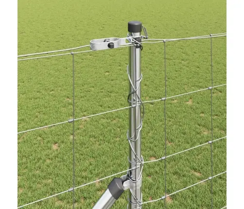 Lauku Žogs 1.4X25 M Cinkots Tērauds Vidaxl