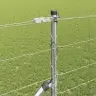 Karjamaa-Aed Hõbedane 25 X 1.4 M Tsingitud Teras