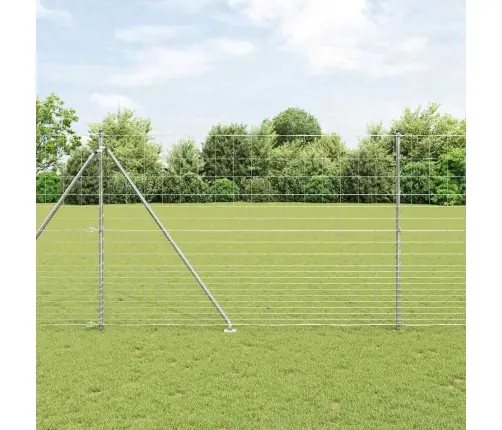 Karjamaa-Aed Hõbedane 25 X 1.6 M Tsingitud Teras