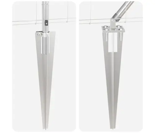 Aiapost Galvaniseeritud 25 X 1,6 M Teras