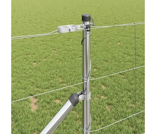 Lauka Žogs 1X50 M Cinkots Tērauds Vidaxl