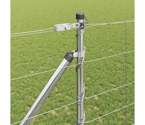 Lauku Žogs 1.2 X 50 M Cinkots Tērauds Vidaxl